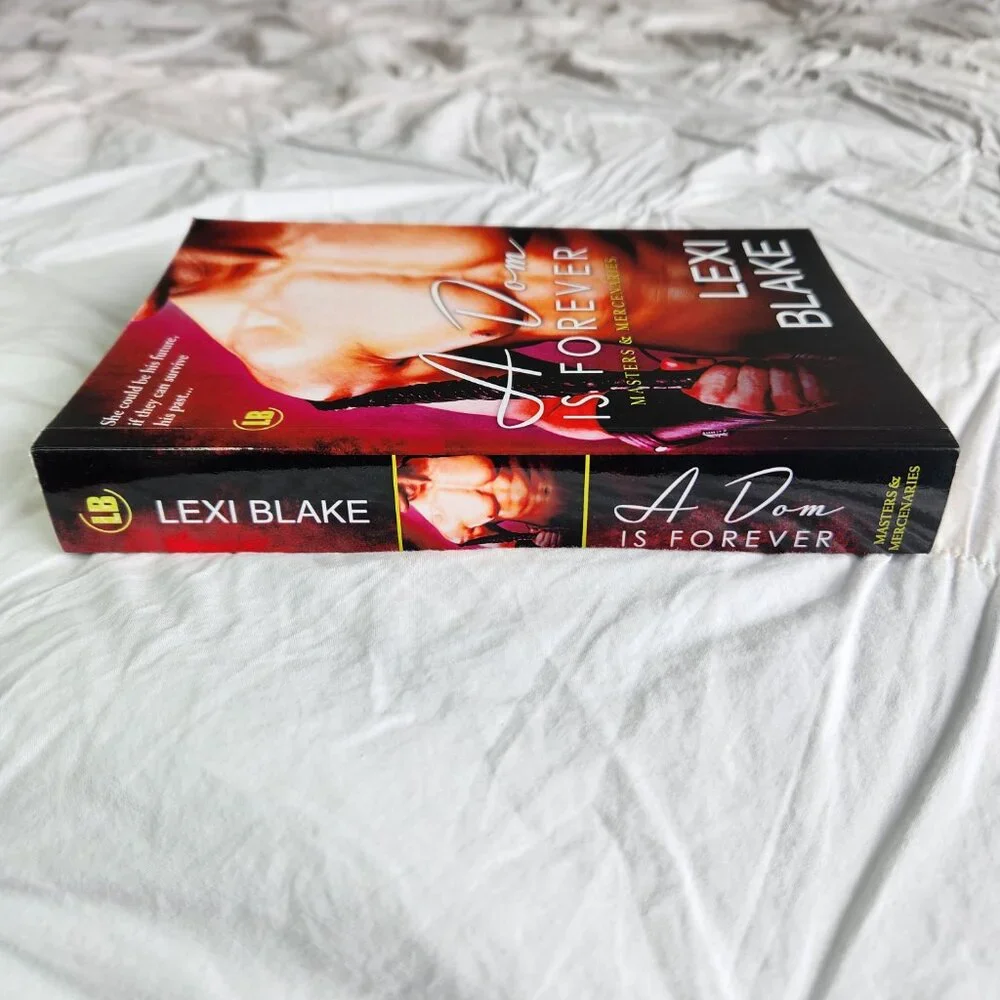 🌶Like New A Dom is Forever by Lexi Blake Paperback Spicy Romance OOP 1st Ed
